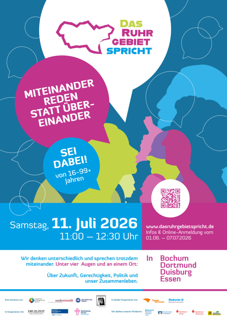 Plakat für Das Ruhrgebiet spricht 2026